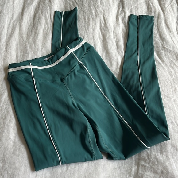 Yellow The Label Contour Leggings Sz S Brans New Beautiful 💚 - Picture 6 of 10